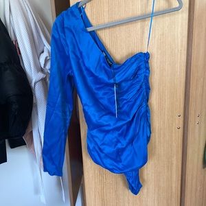 Zara one shoulder bodysuit